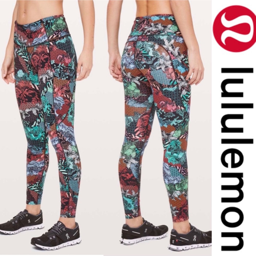 Lululemon Fast & Free Tights 25” Size 4